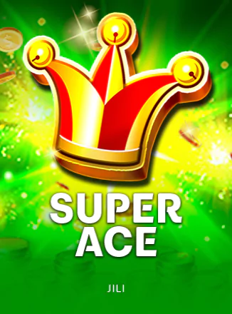 ภาพตัวอย่างเกม Super ace แสดงไพ่และสัญลักษณ์ตัวคูณระดับสูง